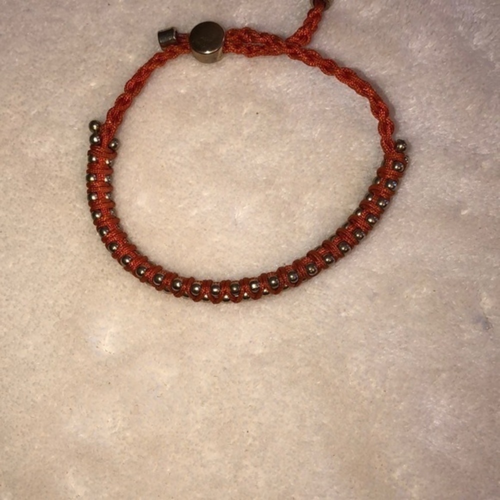 𝅺orange &Gold Bracelet